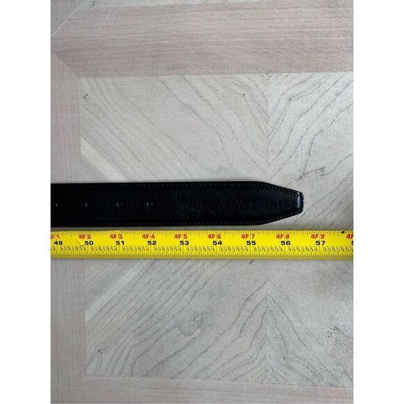 The Bridge Leather Black Belt Made In Italy - Picture 7 of 8